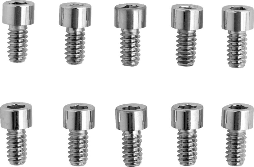DRAG SPECIALTIES DS-190586S Bolts - Socket-Head - Replacement - Smooth/Coarse Thread - #10-24 x 3/8" - 10 Pack — image 1 of 2
