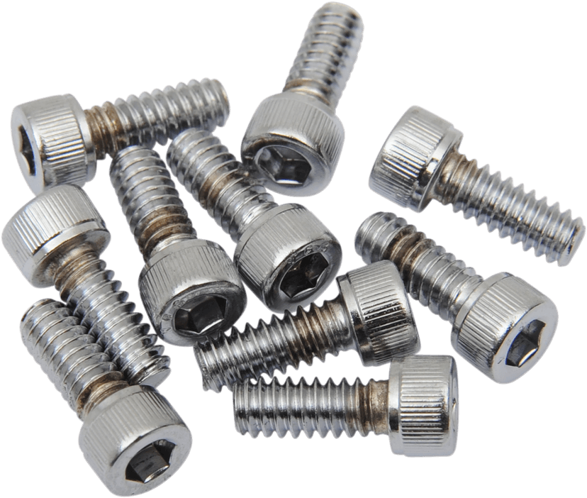 DRAG SPECIALTIES DS-190588 Bolts - Socket-Head - Replacement - Knurled/Coarse Thread - #10-24 x 5/8" - 10 Pack — image 2 of 2