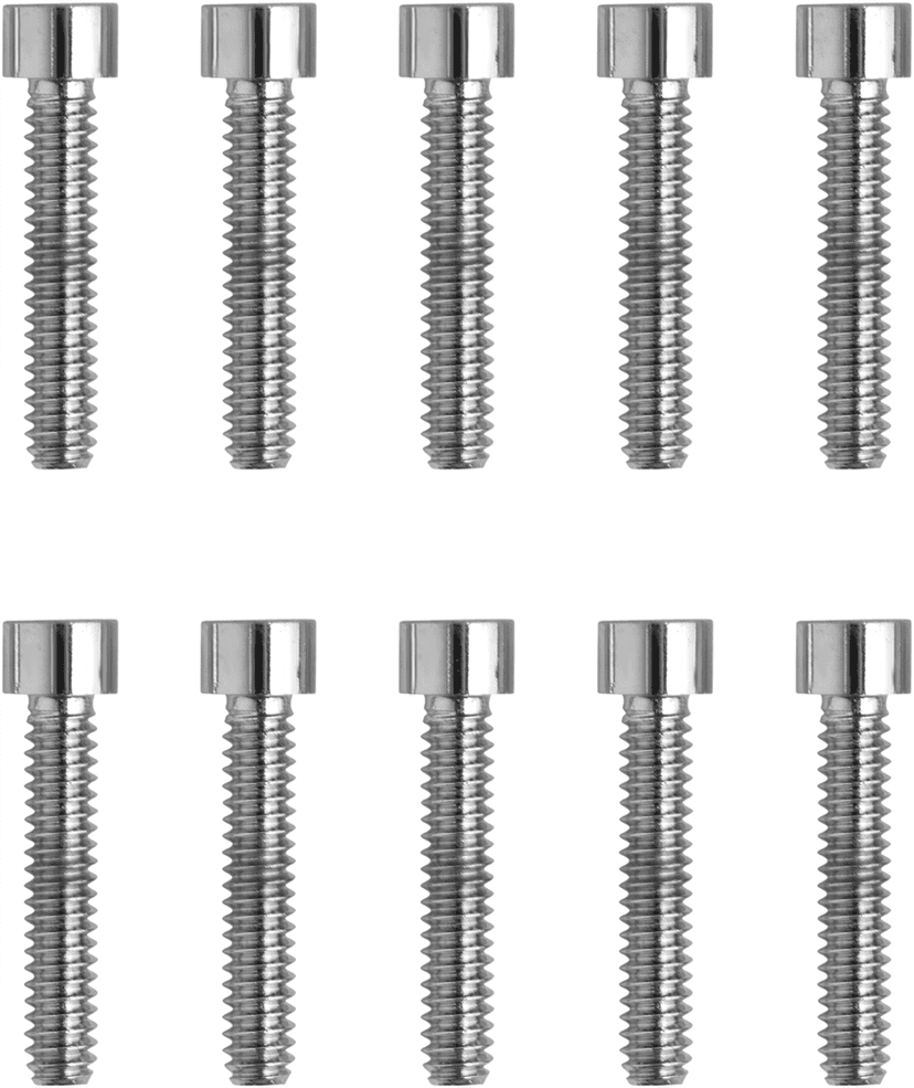 DRAG SPECIALTIES DS-190590S Bolts - Socket-Head - Replacement - Smooth/Coarse Thread - #10-24 x 1" - 10 Pack