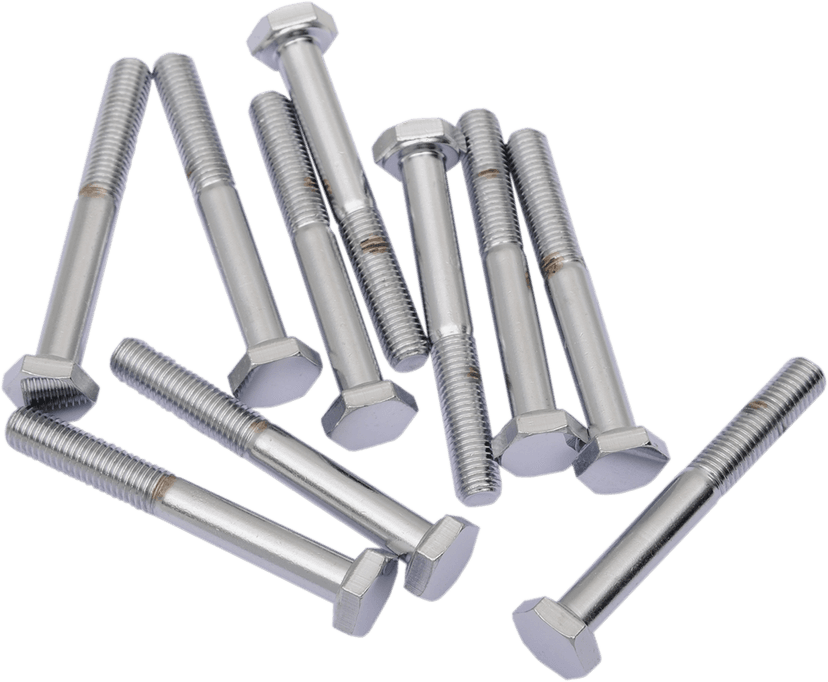 DRAG SPECIALTIES DS-190632 Bolts - Hex Head/Replacement - Fine Thread - 1/4"-28 x 1-3/4" - 10 Pack — image 1 of 2