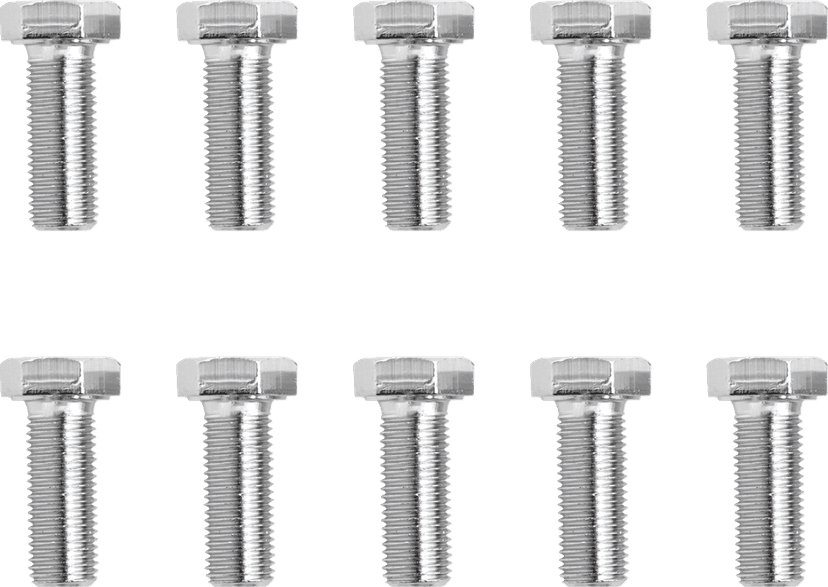 DRAG SPECIALTIES DS-190645 Bolts - Hex Head/Replacement - Fine Thread - 3/8"-24 x 1" - 10 Pack — image 1 of 2