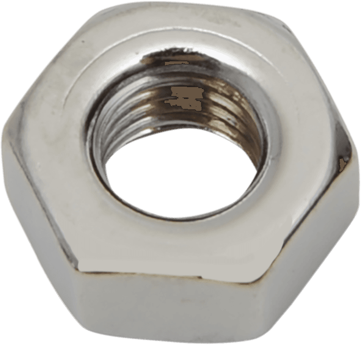 DRAG SPECIALTIES DS-190658 Nut - Hex - 1/4"-28 - Chrome