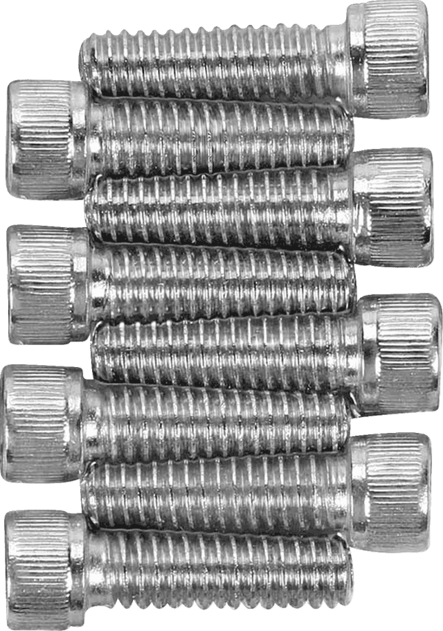 DRAG SPECIALTIES DS-190680 Bolt Set - Lifter Base - Knurled/Socket-Head - '76-'99 Harley-Davidson