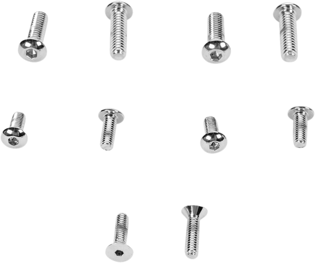 DRAG SPECIALTIES DS-190720 Chrome Socket-Head Screws - Master Cylinder Cover - Lever Mount