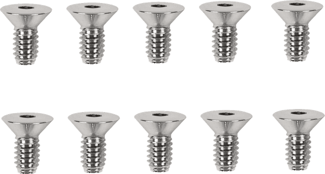 DRAG SPECIALTIES DS-190816 Screw Set - Derby/Inspection Cover Only - Socket-Head - '36-'64 Harley-Davidson