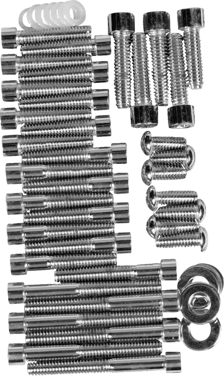 DRAG SPECIALTIES DS-190818S Bolt Kit - Cam/Primary/Transmission Cover - Socket-Head - FX