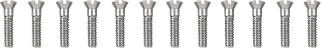 DRAG SPECIALTIES DS-190820 Bolt Kit - Cam Cover - Knurled - Chrome - '36-'69 Harley-Davidson