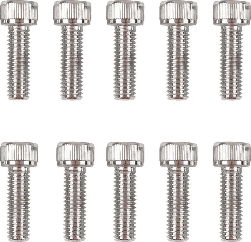 DRAG SPECIALTIES DS-190821 Bolt Kit - Primary Cover Only - Socket-Head/Knurled - '36-'64 Harley-Davidson