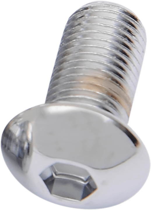 DRAG SPECIALTIES DS-190845 Bolts - Button Head/Replacement - 3/8"-24 x 1" - 10 Pack — image 2 of 2