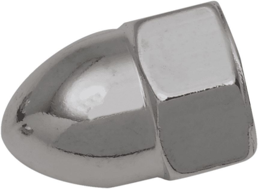 DRAG SPECIALTIES DS-190859 Nut - Acorn - Chrome - 7/16"-14