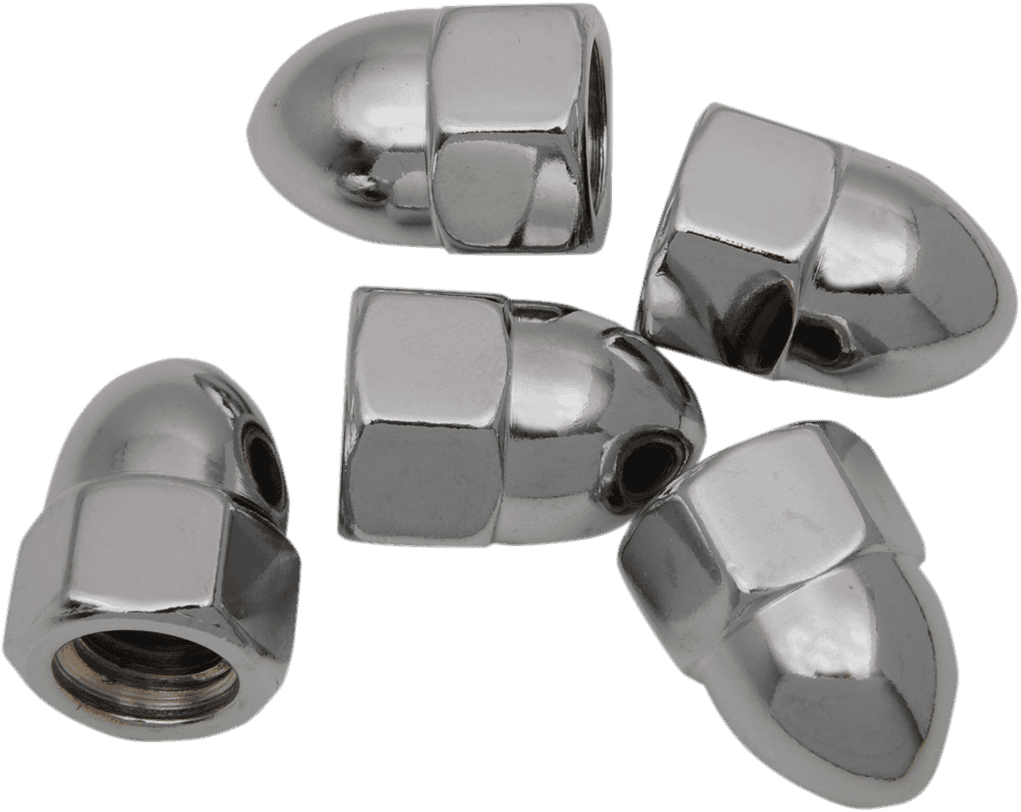DRAG SPECIALTIES DS-190861 Nut - Acorn - Chrome - 1/2"-13
