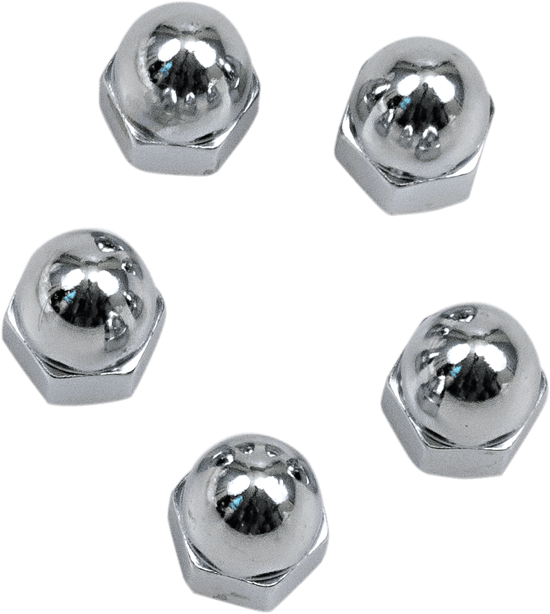 DRAG SPECIALTIES DS-190862 Nut - Acorn - Chrome - 1/2"-20
