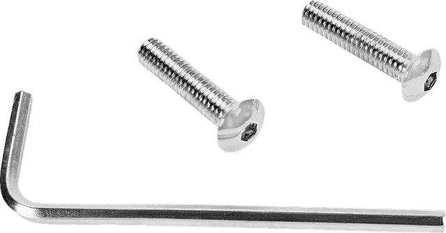 DRAG SPECIALTIES DS-190871 Bolt Set - Point Cover - Button-Head - '79-'03 Harley-Davidson