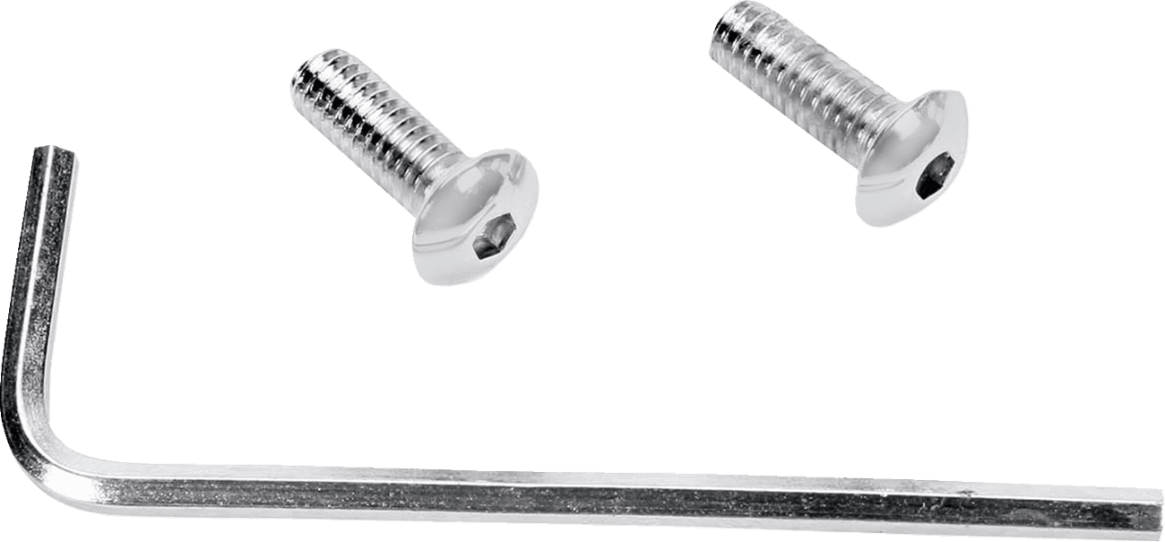DRAG SPECIALTIES DS-190872 Bolt Set - Point Cover - Button-Head - '70-'78 Harley-Davidson