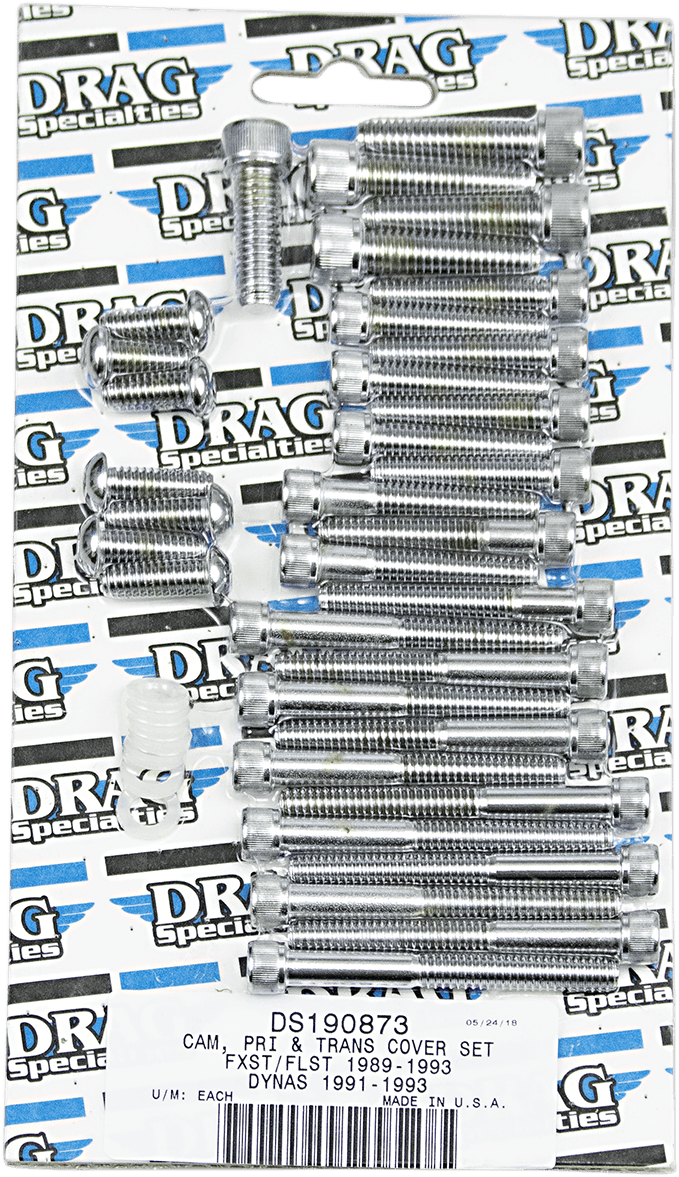 DRAG SPECIALTIES DS-190873 Bolt Kit - Camshaft Primary/Transmission - Socket-Head — image 2 of 2