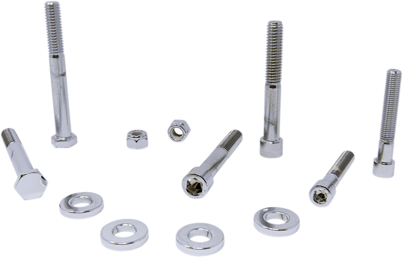 DRAG SPECIALTIES DS-190880 Bolt Set - Motor Mount - Knurled - Dyna/Softail — image 2 of 2