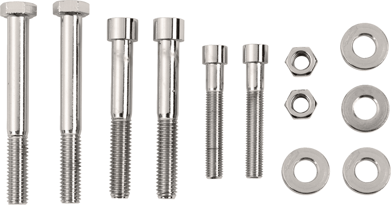 DRAG SPECIALTIES DS-190880S Bolt Set - Motor Mount - Smooth - Dyna/Softail