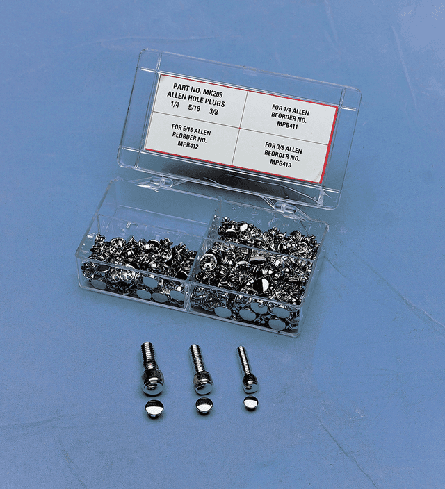 DRAG SPECIALTIES DS-190979 Assortment - Socket Head Plug - Tray