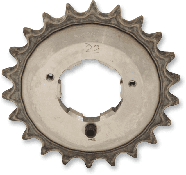 DRAG SPECIALTIES DS-191060 Transmission Mainshaft Sprocket - 22 Tooth