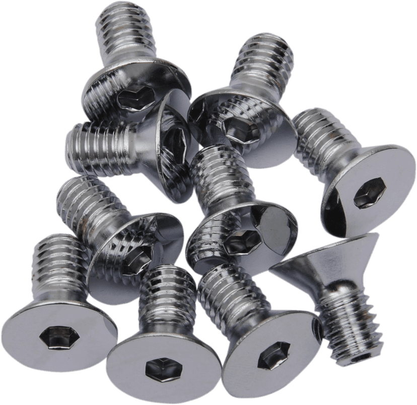 DRAG SPECIALTIES DS192297 Bolts - Counter-Sunk - 3/8"-16 x 1" — image 1 of 2