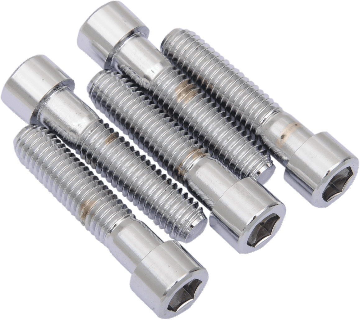 DRAG SPECIALTIES DS192299 Bolts - Socket-Head/Replacement - Smooth/Coarse Thread - 7/16"-14 x 1-3/4" - 5 Pack