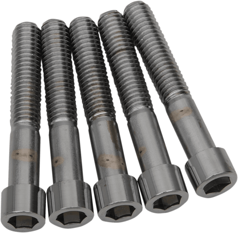 DRAG SPECIALTIES DS192308 Bolts - Socket-Head/Replacement - Smooth/Coarse Thread - 7/16"-14 x 3" - 5 Pack — image 1 of 2