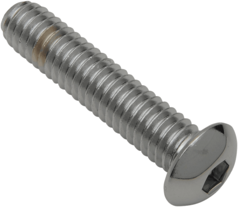 DRAG SPECIALTIES DS192325 Bolts - Button Head/Replacement - 5/16"-18 x 1-1/2" - 5 Pack — image 2 of 2