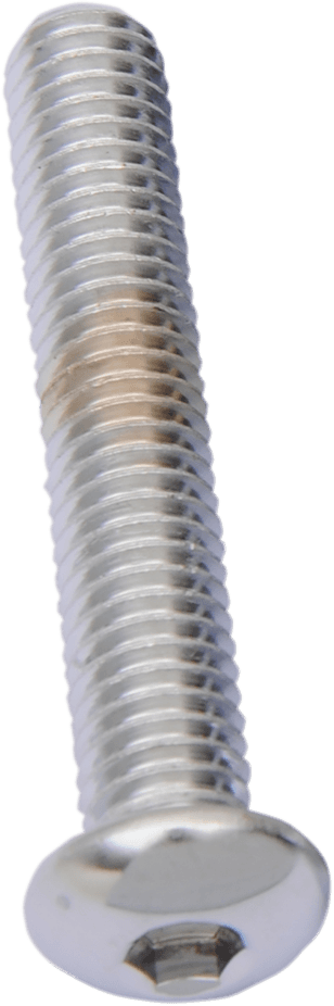 DRAG SPECIALTIES DS192332 Bolts - Button Head/Replacement - 3/8"-16 x 2-1/2" - 5 Pack — image 2 of 2