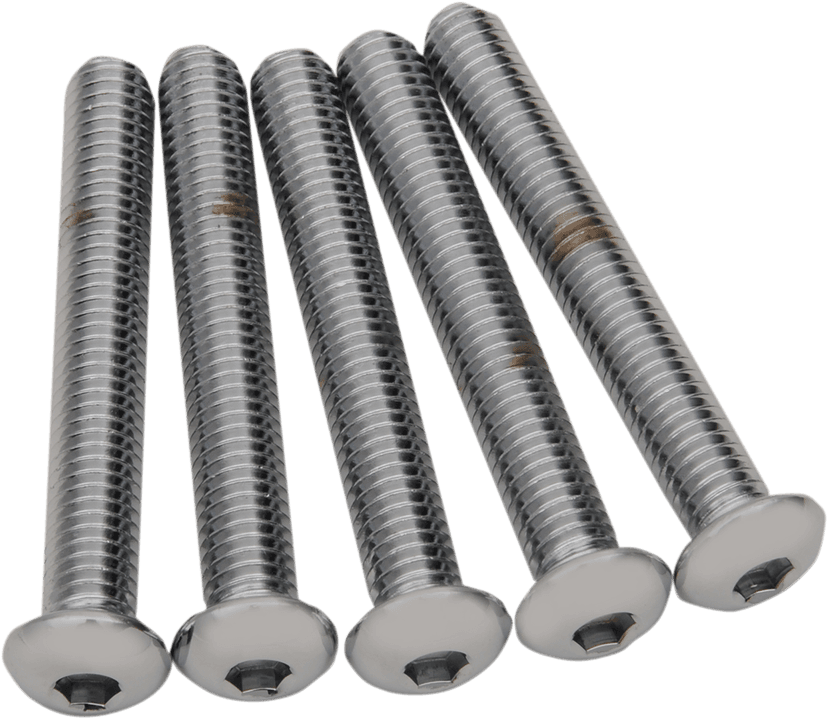 DRAG SPECIALTIES DS192333 Bolts - Button Head/Replacement - 3/8"-16 x 2-3/4" - 5 Pack — image 1 of 2