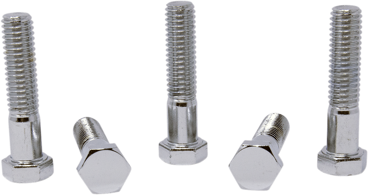 DRAG SPECIALTIES DS192339 Bolts - Hex-Head - Chrome - 7/16"-14 x 2"