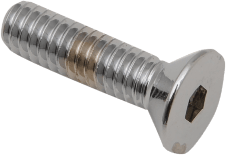 DRAG SPECIALTIES DS192360 Bolts - Flat-Head - Chrome - 1/4"-20 x 1" — image 2 of 2