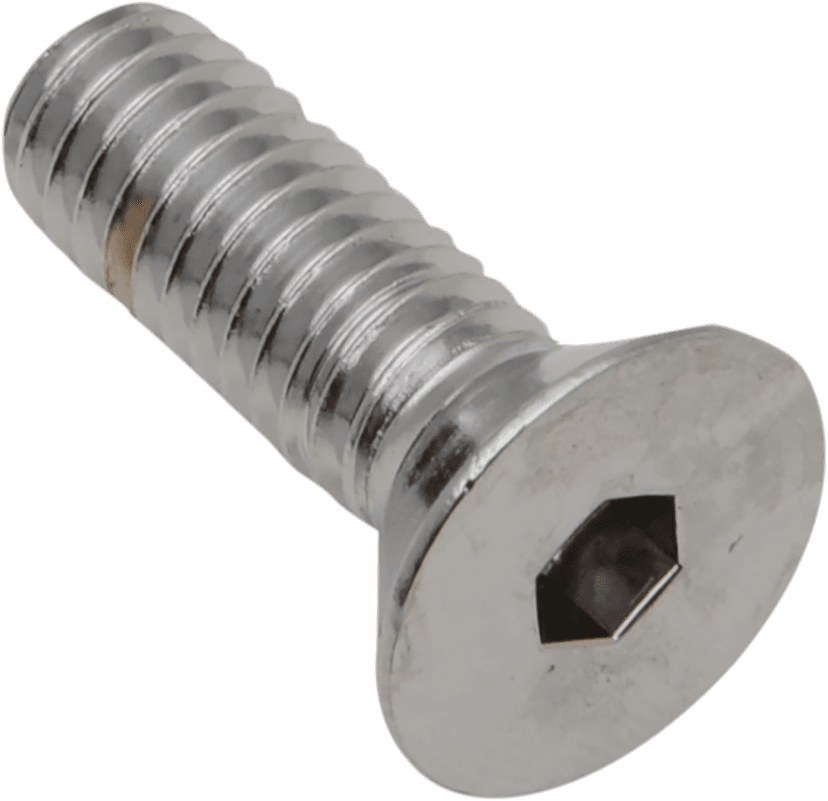 DRAG SPECIALTIES DS192366 Bolts - Flat-Head - Chrome - 5/16"-18 x 1-1/4" — image 2 of 2