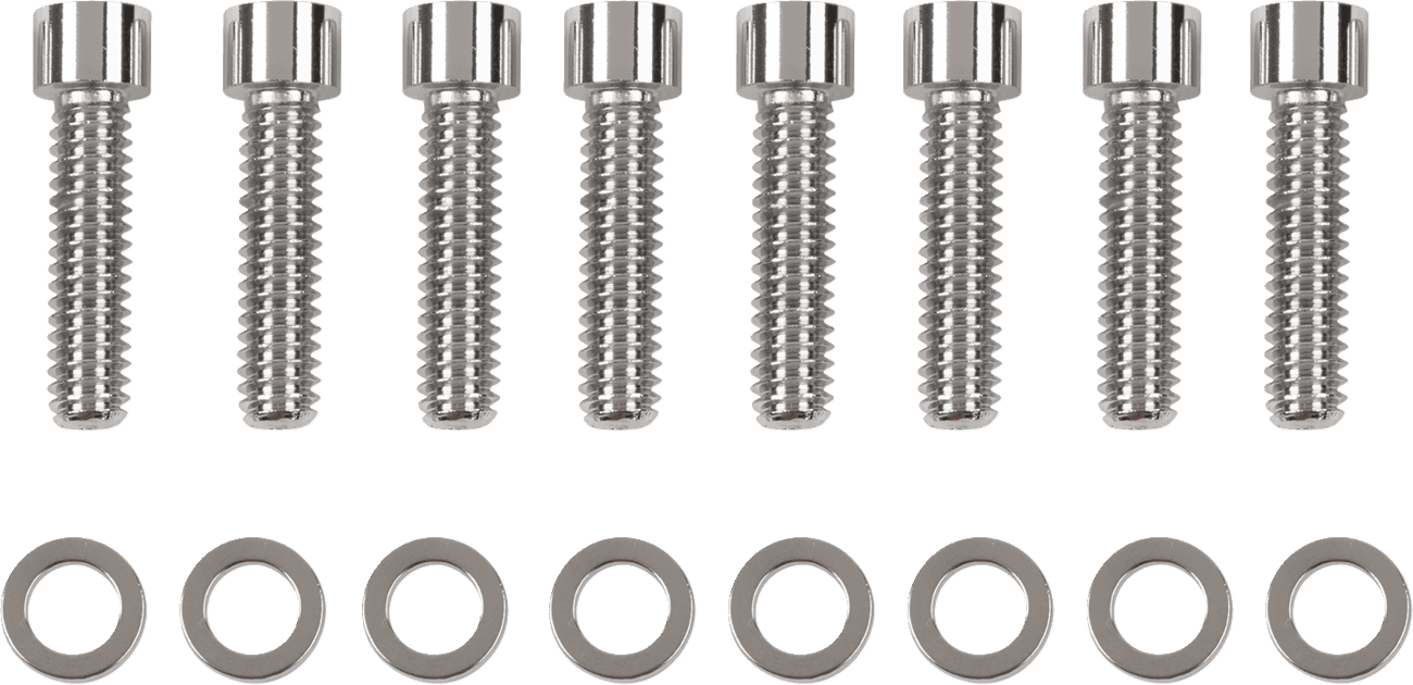 DRAG SPECIALTIES DS192397 Bolt Kit - Lifter Base - Socket-Head - Smooth - '99-'17 Twin Cam