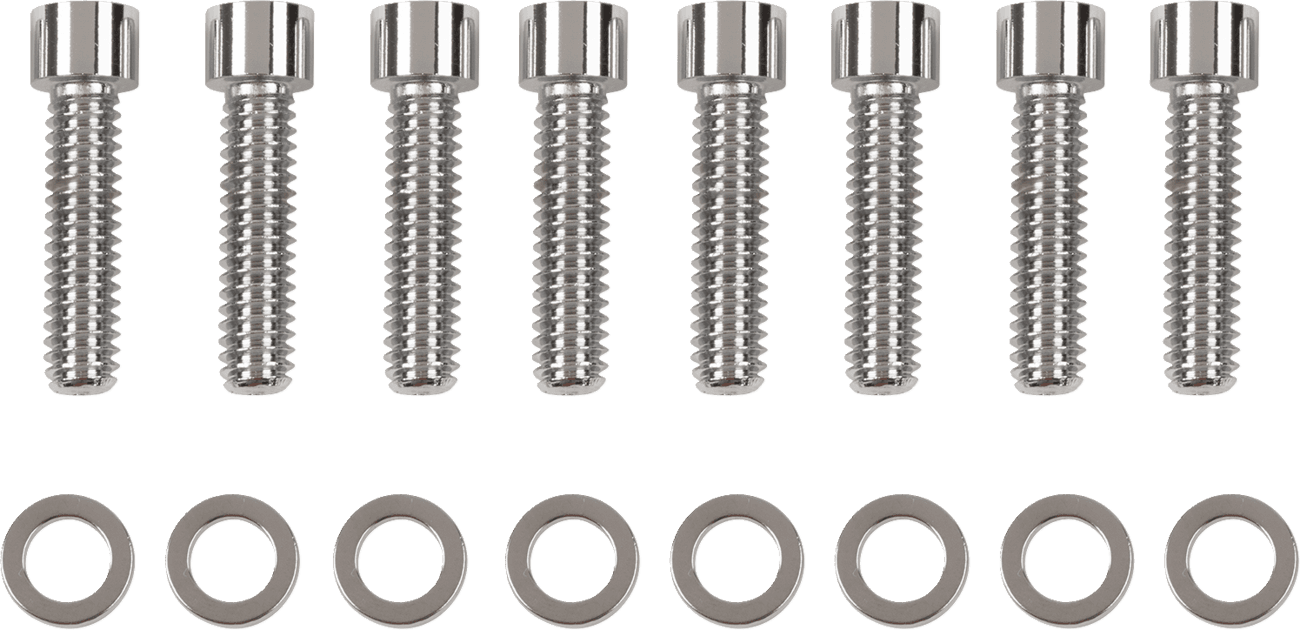 DRAG SPECIALTIES DS192397 Bolt Kit - Lifter Base - Socket-Head - Smooth - '99-'17 Twin Cam