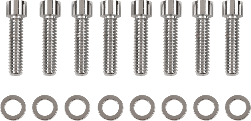 DRAG SPECIALTIES DS192397 Bolt Kit - Lifter Base - Socket-Head - Smooth - '99-'17 Twin Cam