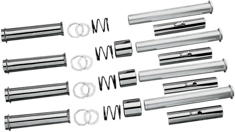 DRAG SPECIALTIES DS-193761 Pushrod Tube Kit - Chrome - Big Twin