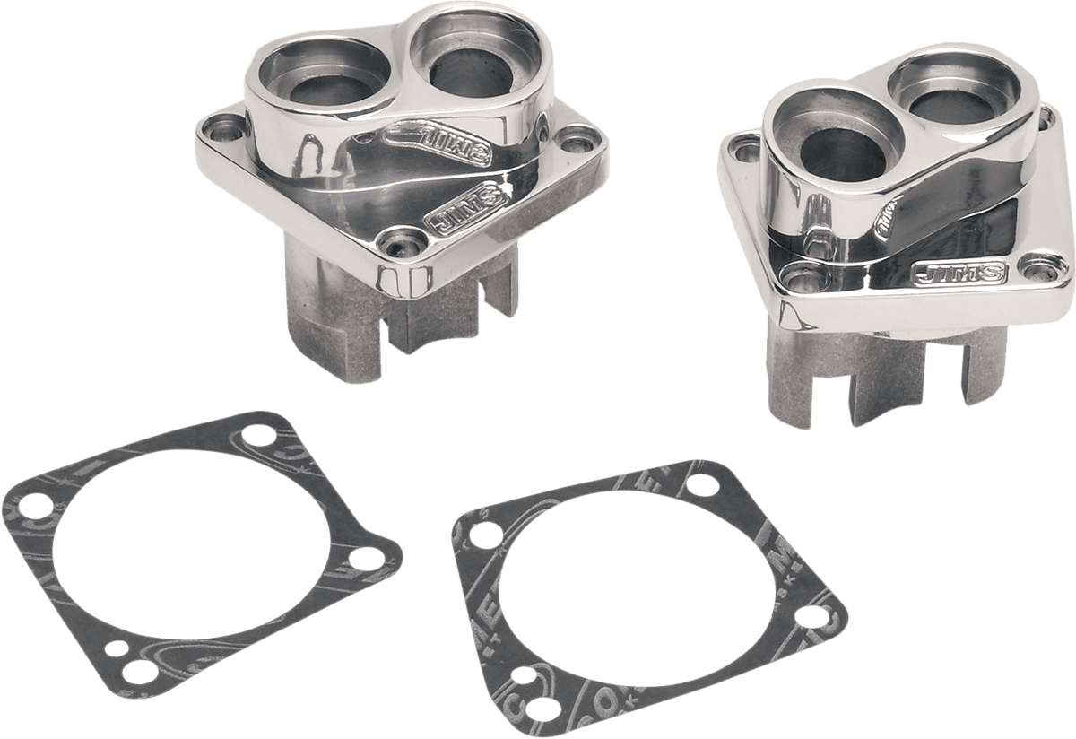 JIMS DS-194030 Aluminum Lifter Blocks - Big Twin