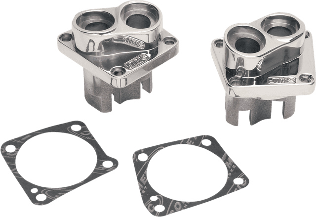 JIMS DS-194030 Aluminum Lifter Blocks - Big Twin