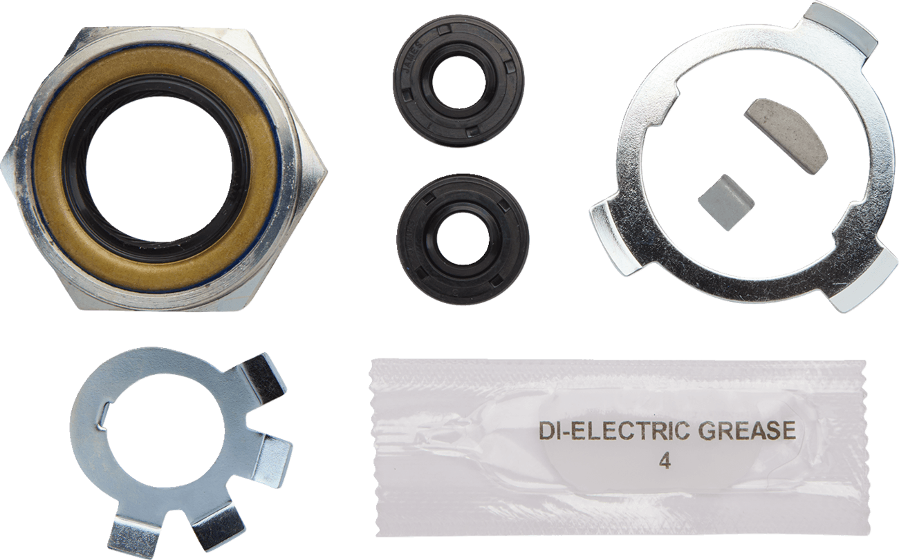 JAMES GASKET DS-194076 Countershaft Nut with Seal - Big Twin