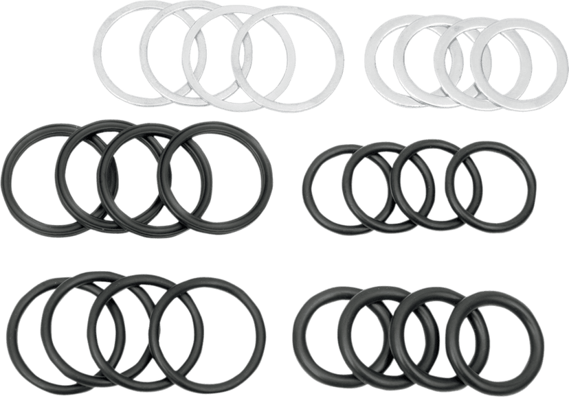 JAMES GASKET DS194458 Pushrod O-Ring Seal Kit - '84-'99 EVO Big Twin
