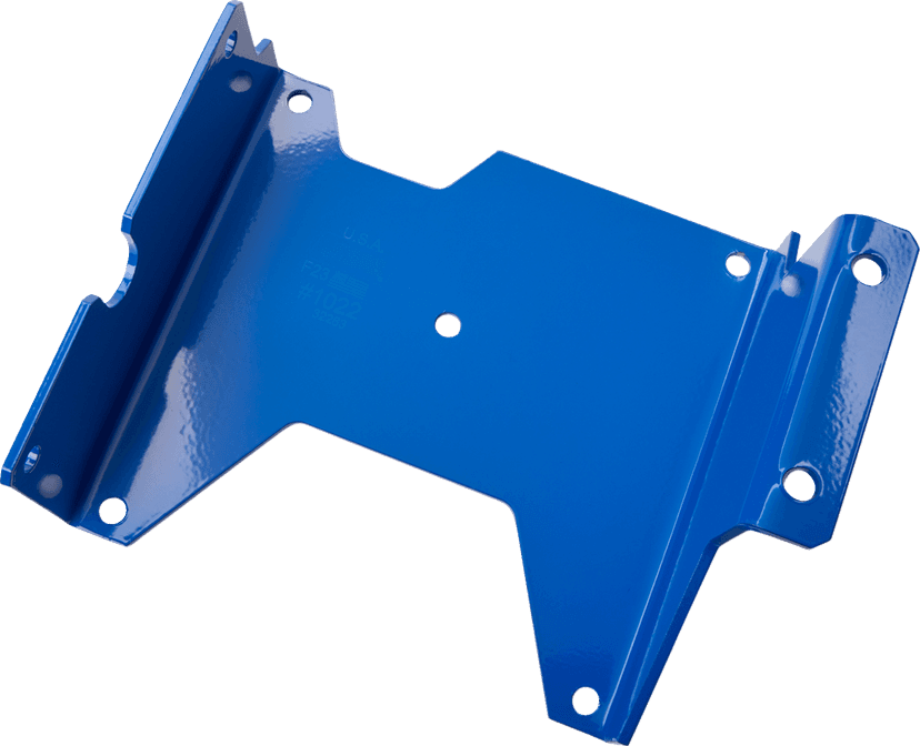 JIMS DS-196028 Motor Stand - Blue - '99-'17 Twin Cam