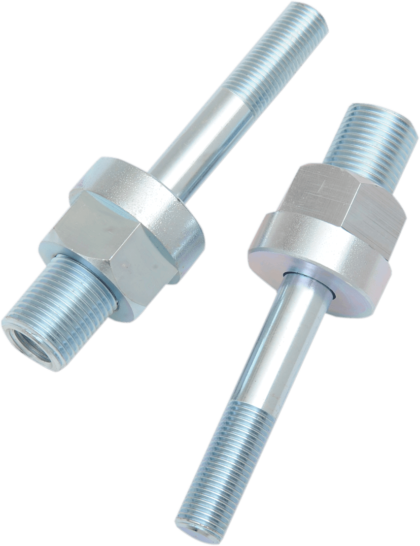 BURLY BRAND DS-221901 Adjustable Shock Lowering Kit - Rear - Lowers 0"-1.25" - Silver Zinc Finish