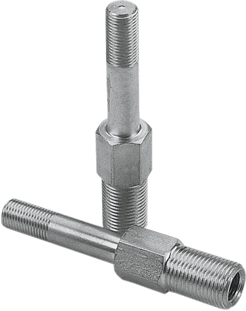 BURLY BRAND DS-221902 Shock Lowering Kit - Rear - Lowers 1" - Raw Finish