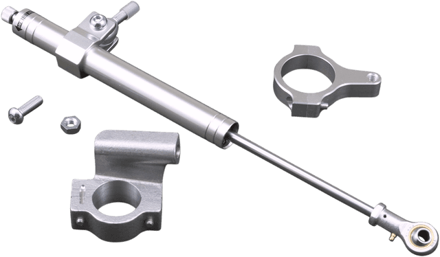 DRAG SPECIALTIES DS221906 Steering Damper - Chrome - '00-'17 FXST