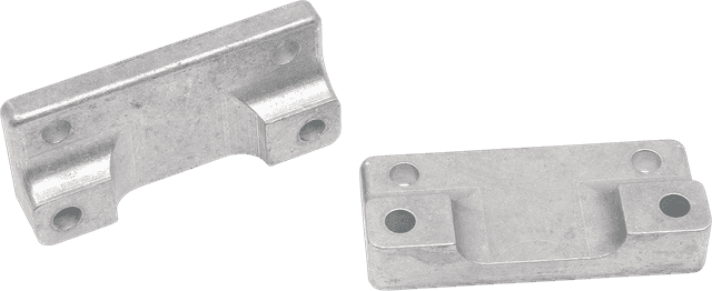 DRAG SPECIALTIES DS-222129 Fender-To-Fork Adapters - Raw
