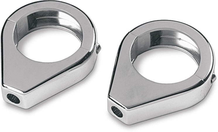 DRAG SPECIALTIES DS-222190 Turn Signal - Clamp - 41mm - Chrome