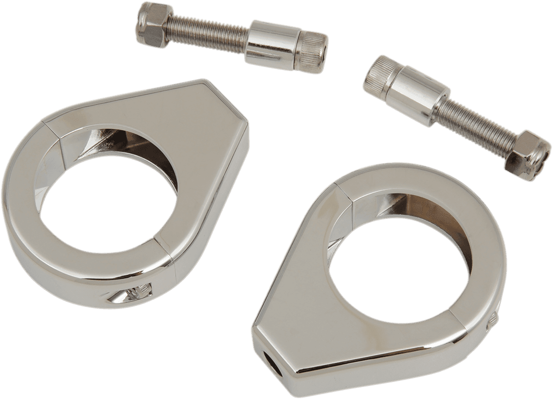 DRAG SPECIALTIES DS-222191 Turn Signal - Clamp - 39mm - Chrome
