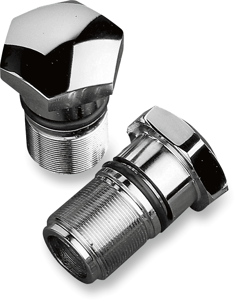 DRAG SPECIALTIES DS-222785 Fork Tube Cap - Chrome