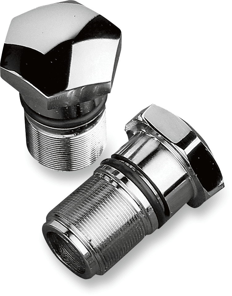 DRAG SPECIALTIES DS-222785 Fork Tube Cap - Chrome