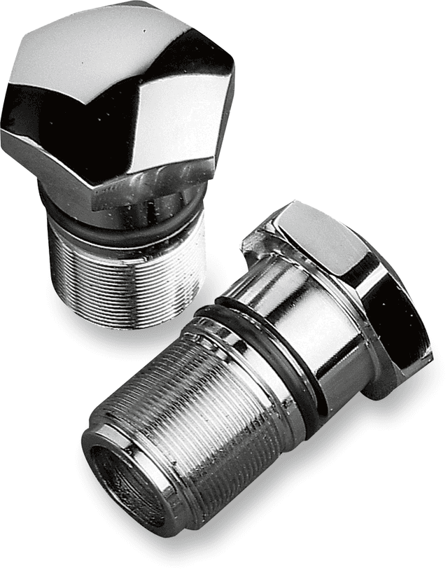 DRAG SPECIALTIES DS-222785 Fork Tube Cap - Chrome